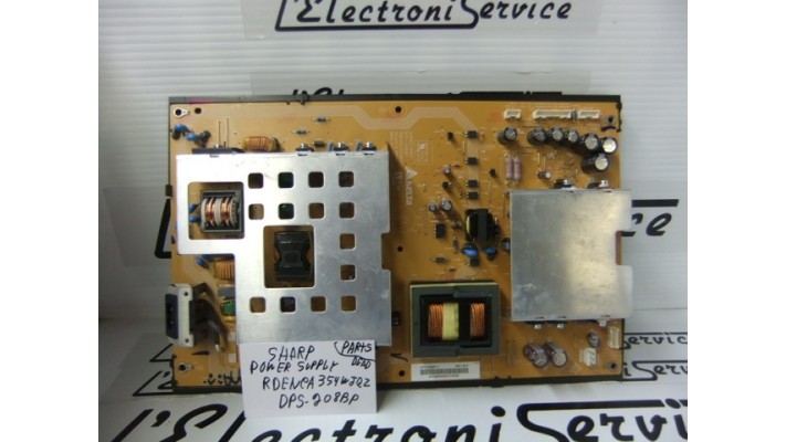Sharp RDENCA354WJQZ module power supply board pieces.